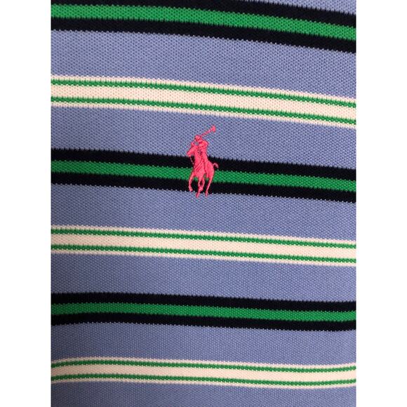 Ralph Lauren Men's Medium Polo Golf Pro Fit Stripe Polo Shirt - Picture 3 of 6